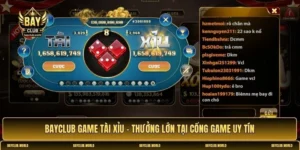 Game BAYCLUB tài xỉu